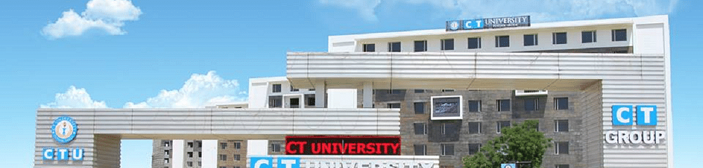CT University Ludhiana Courses Fees 2025 CT University Ludhiana Courses Fees 2025