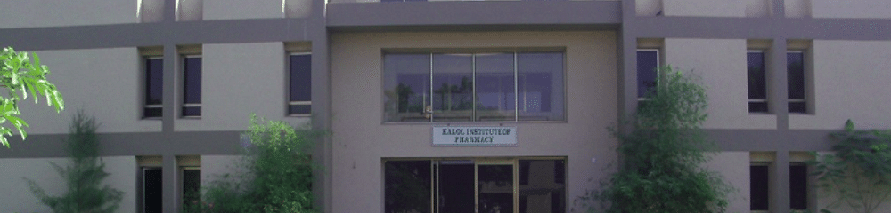 Kalol Institute of Pharmacy - [KIP]