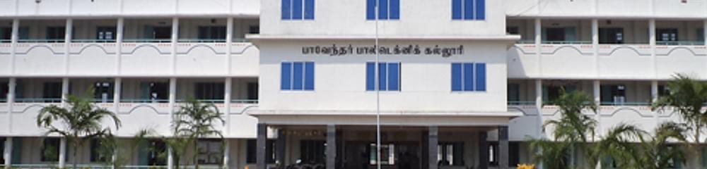 Paavendhar Polytechnic College