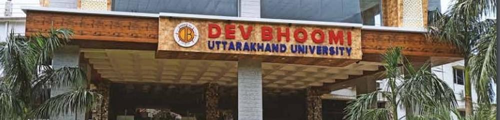 Dev Bhoomi Uttarakhand University - [DBUU]