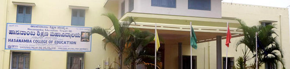 Hasanamba College of Education