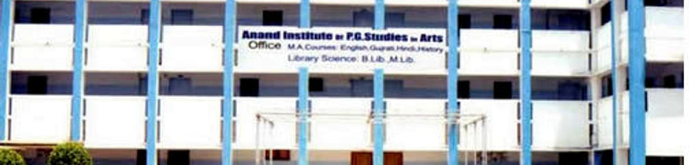 Anand Institute of PG Studies in Arts - [AIPS]