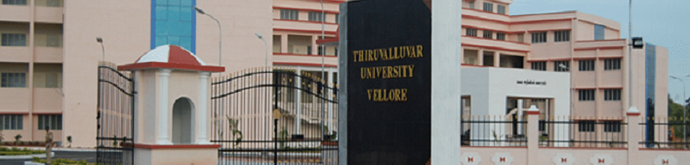 Thiruvalluvar University, Thiruvalluvar Institute Of Distance Education - [TIDE]