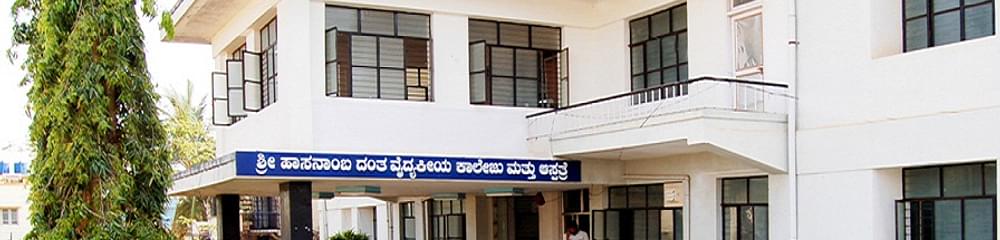 Sri Hasanamba Dental College and Hospital