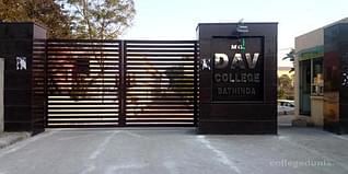 DAV College Bathinda Admission 2023: Courses, Fee, Eligibility
