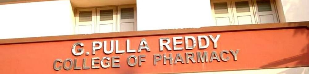 G Pulla Reddy College of Pharmacy - [GPRCP]