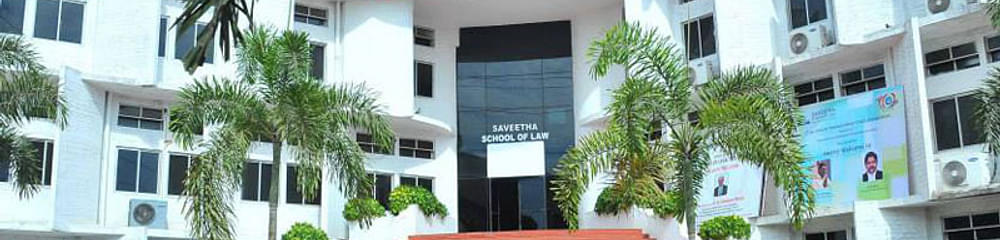 Saveetha School of Law