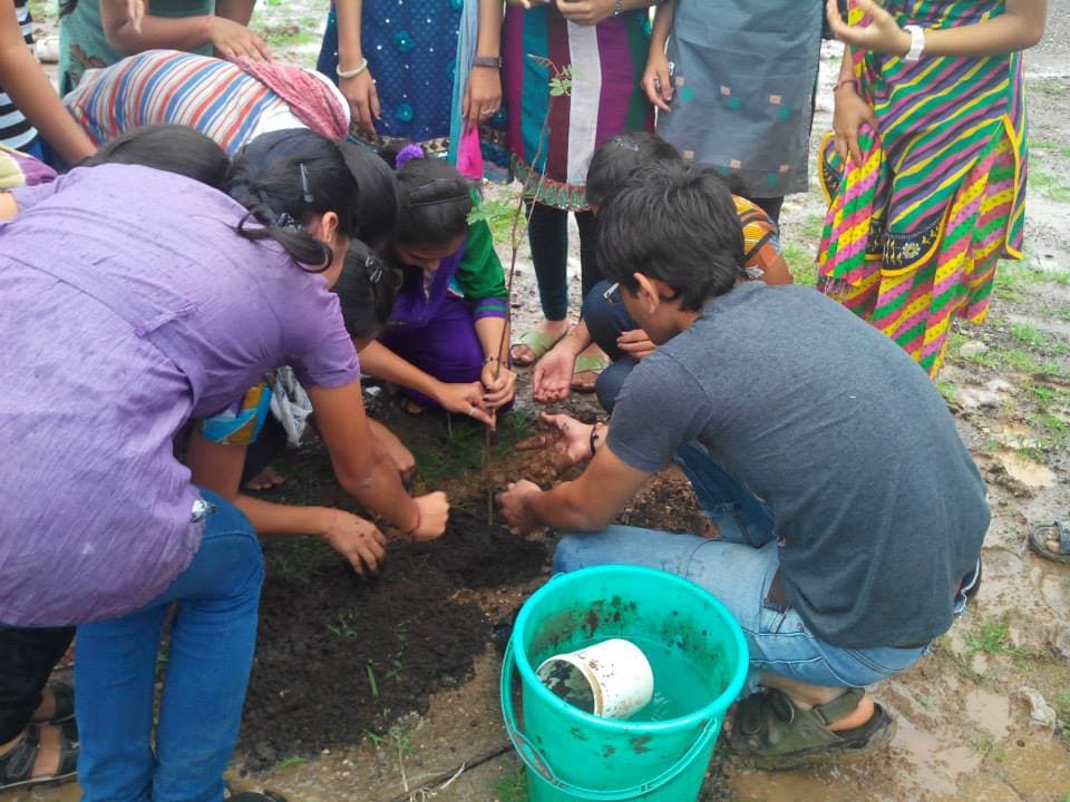 Shantilal Shah Engineering College Bhavnagar Tree Plantation photo 2