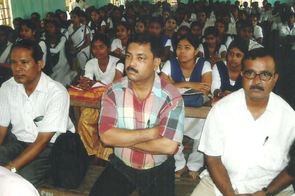 Demow College Sibsagar Audience in a Talk photo 2