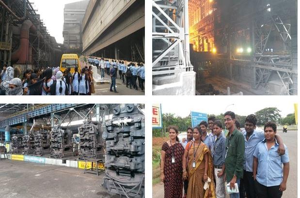 Miracle Educational Society Group of Institutions Vizianagaram Industrial Visit photo 1