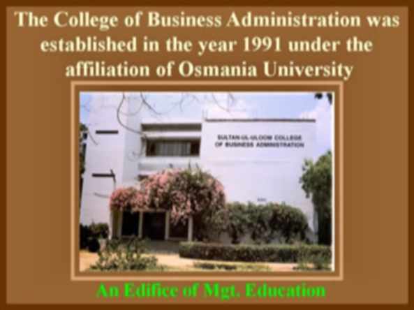 Amjad Ali Khan College of Business Administration Hyderabad Infrastructure photo 4