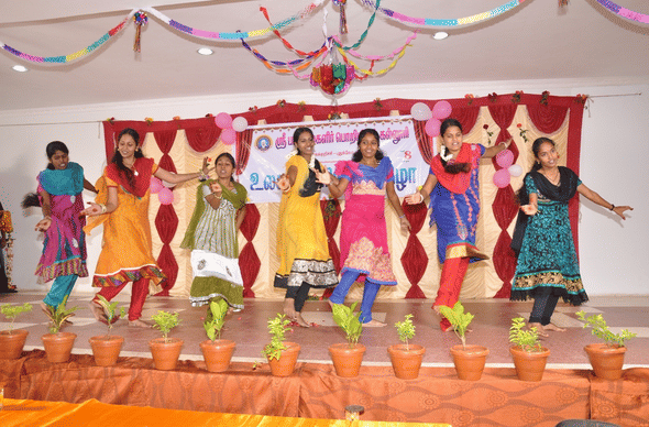 Sri Bharathi Engineering College for Women Pudukkottai Pongal Celebration photo 1