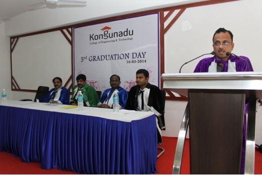 Kongunadu College of Engineering and Technology Tiruchirappalli Graduation Day photo 2