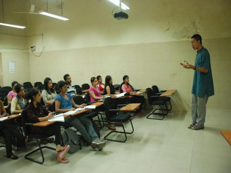 Dr. B. R. Ambedkar University Delhi Classroom photo 2