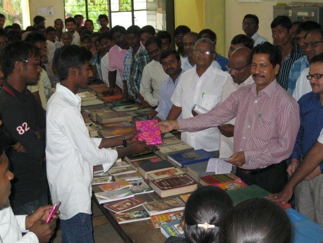 SKNR Degree College Karimnagar Books fair photo 1