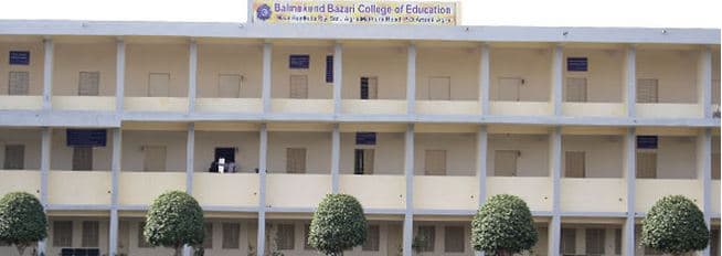 Bal Mukund Bazari College of Education Agra Building photo 1