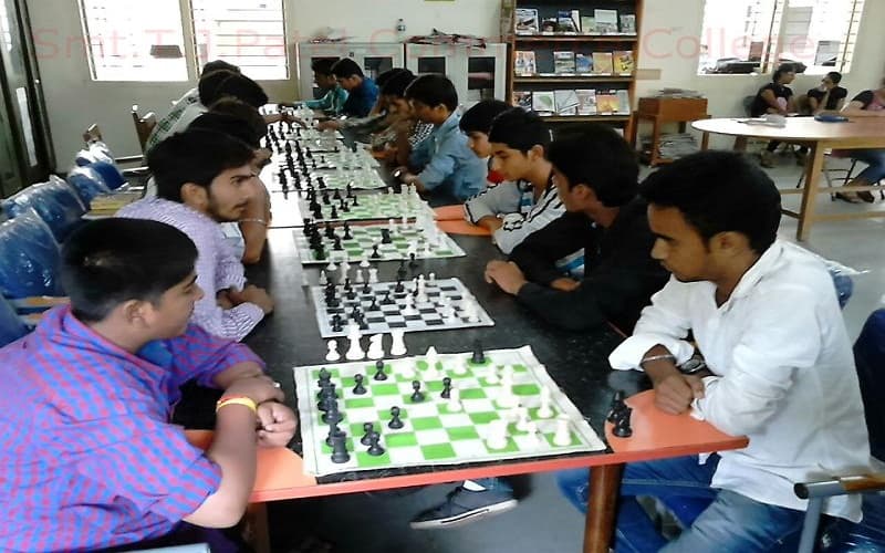 SmtTJPatel English Medium Commerce College Ahmedabad Chess Tournament photo 1