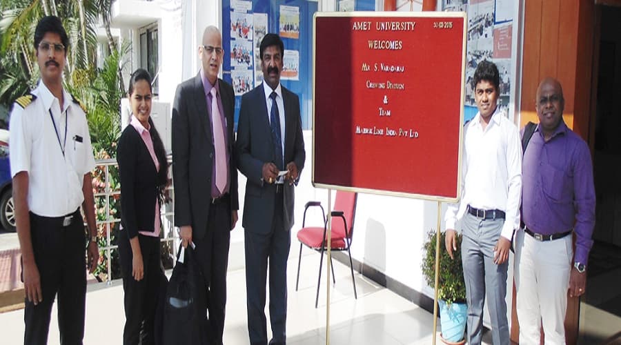 AMET University Students Group photo 3