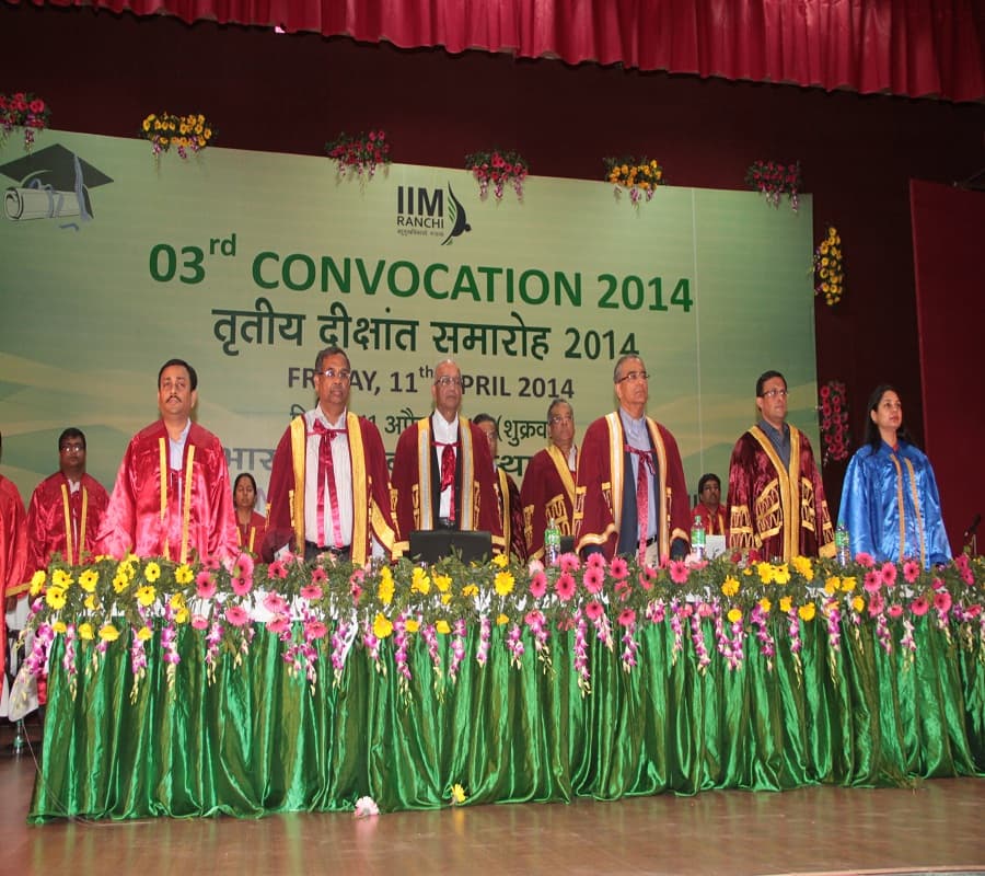 IIM Ranchi Convocation photo 1