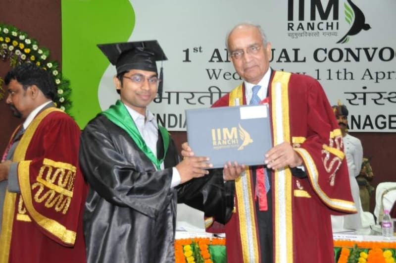 IIM Ranchi Convocation photo 16