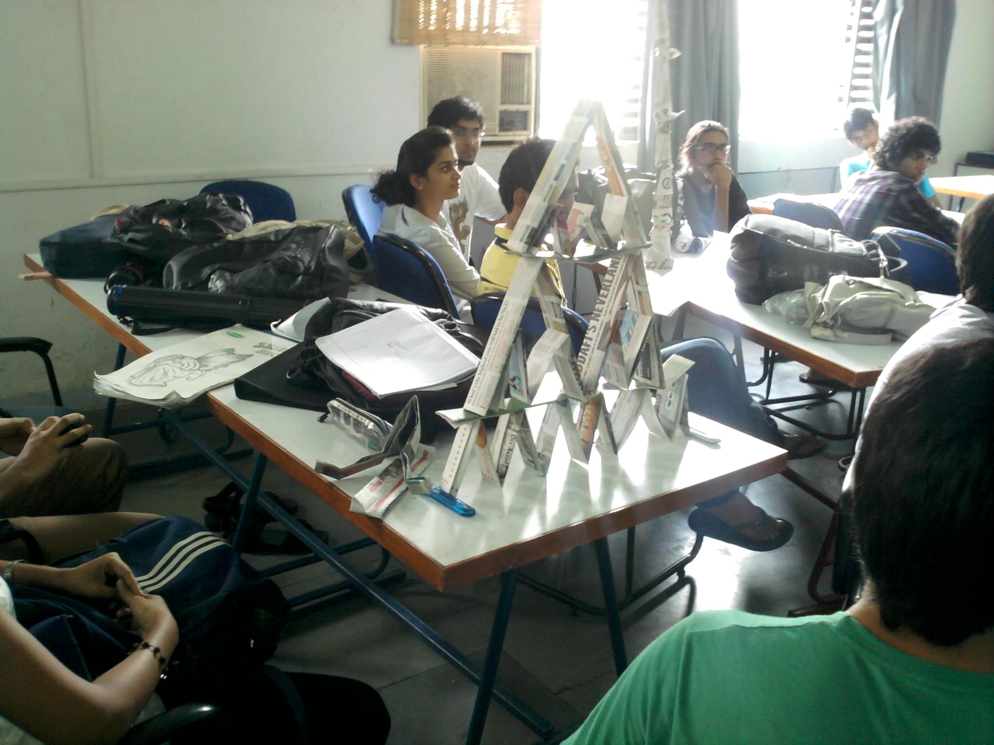 Rizvi College of Architecture Mumbai Student's work photo 3