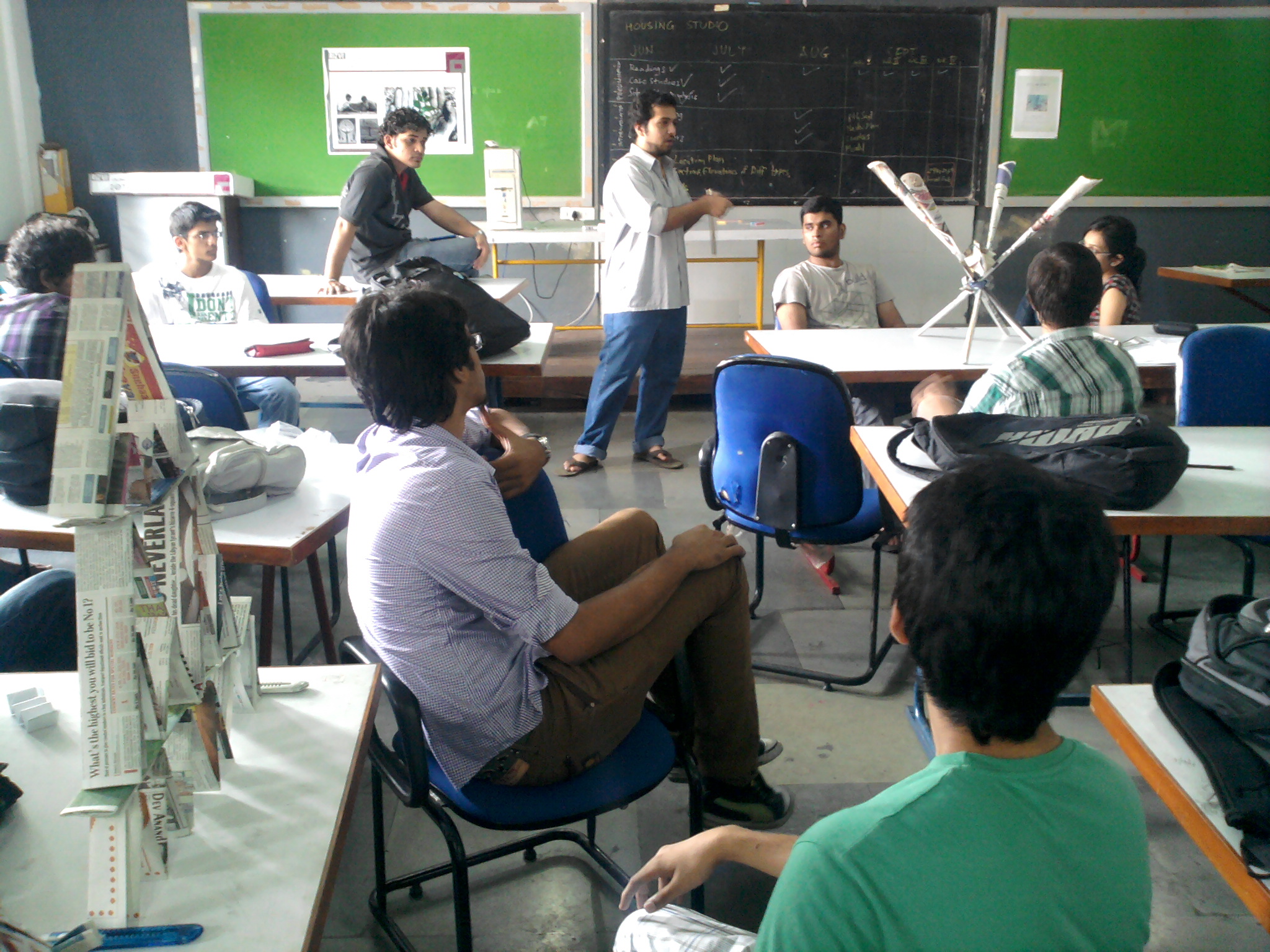 Rizvi College of Architecture Mumbai Student's work photo 1