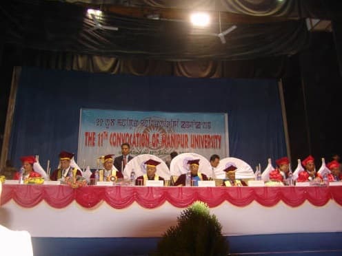 Manipur University Imphal Convocation Day photo 4