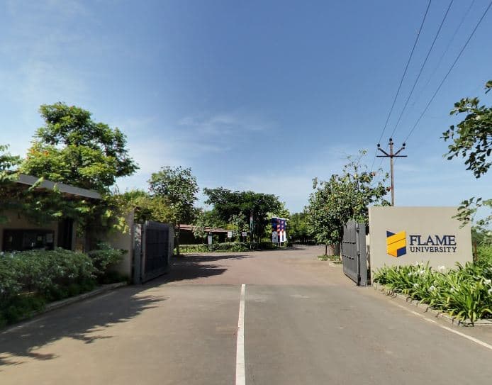 FLAME University Pune Campus Building photo 1