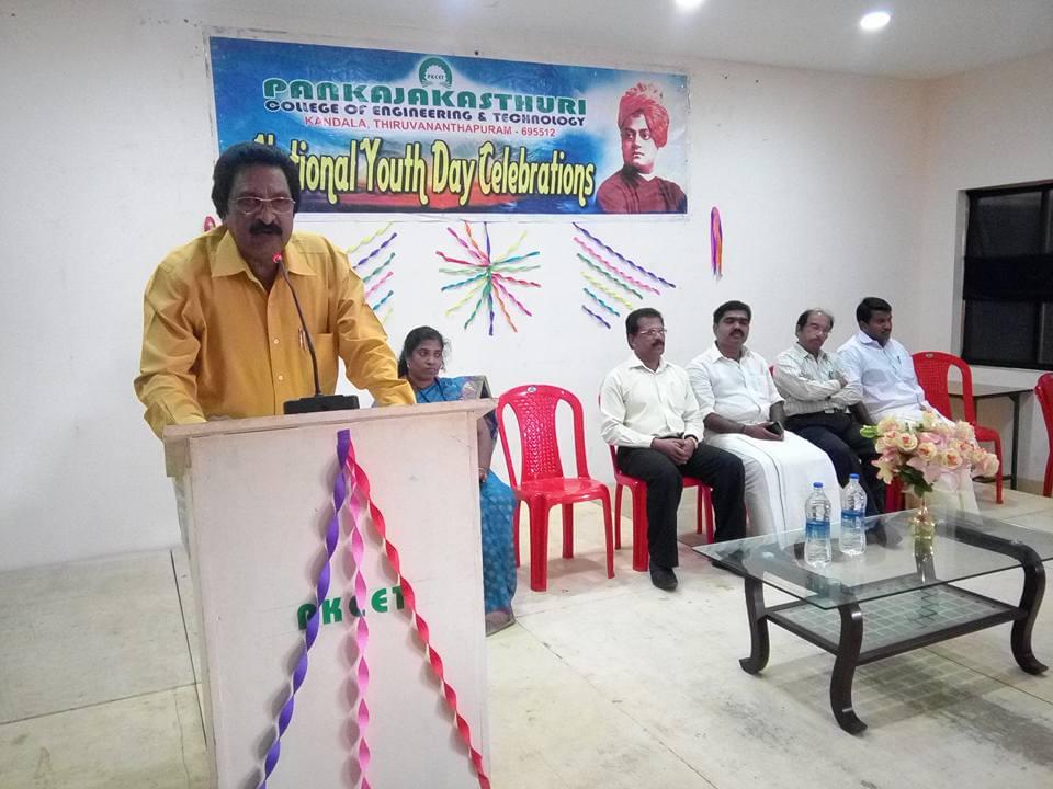 Pankajakasthuri College of Engineering and Technology Thiruvananthapuram National Youth Day photo 4