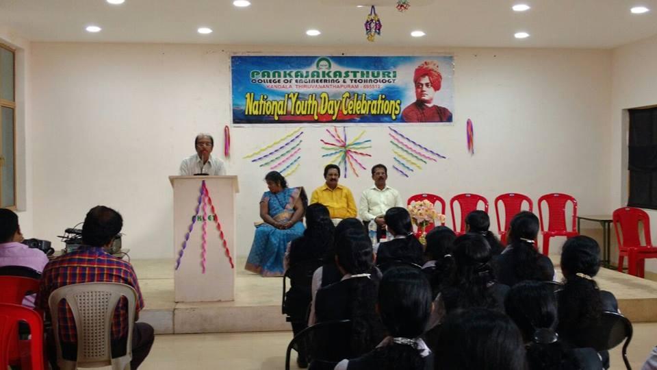 Pankajakasthuri College of Engineering and Technology Thiruvananthapuram National Youth Day photo 1