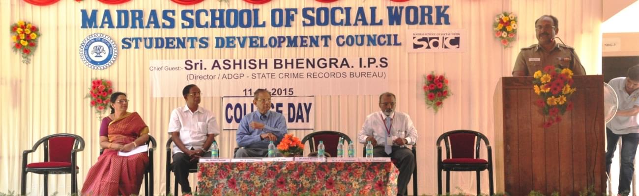 Madras School of Social Work Chennai Events photo 5