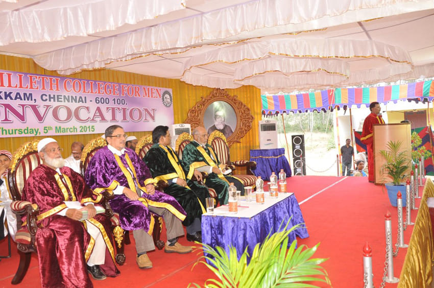 The Quaide Milleth College for Men Chennai Convocation photo 3