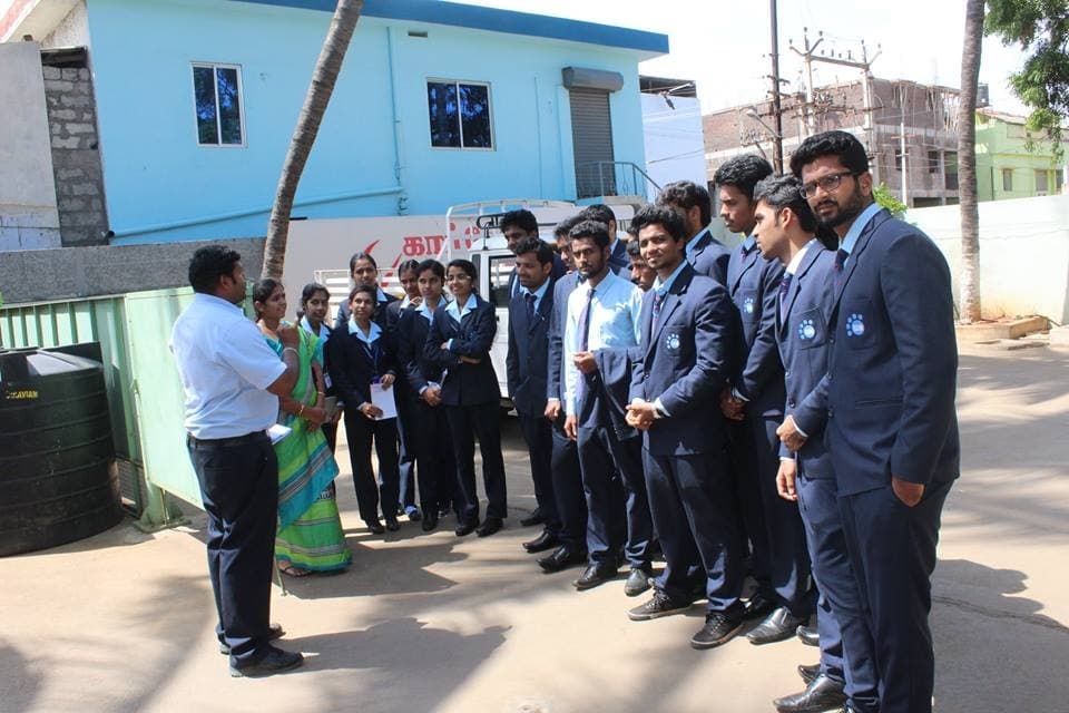 Guruvayurappan Institute of Management Coimbatore Industrial Tour photo 1