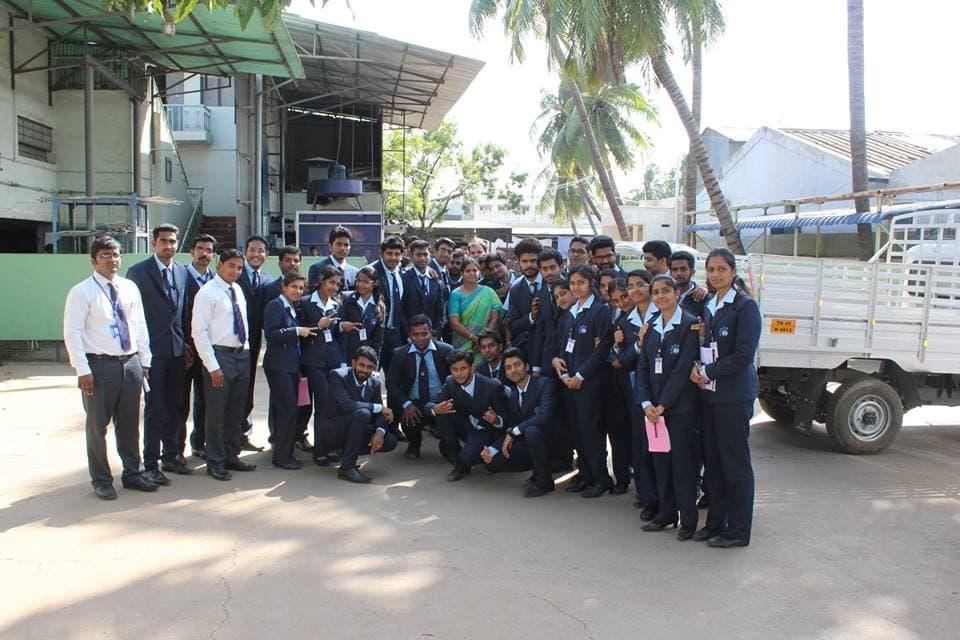 Guruvayurappan Institute of Management Coimbatore Industrial Tour photo 5
