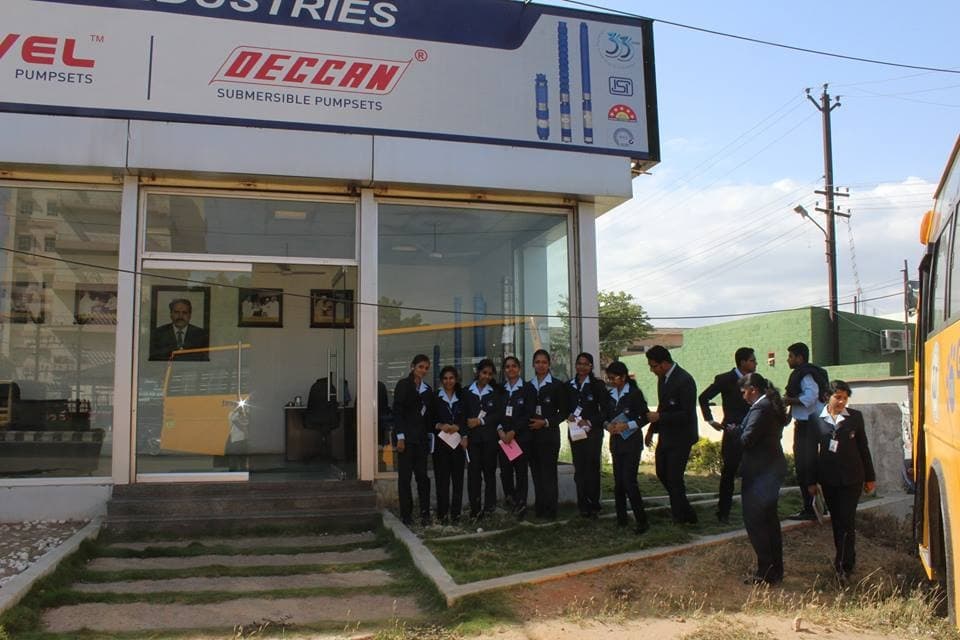 Guruvayurappan Institute of Management Coimbatore Industrial Tour photo 6