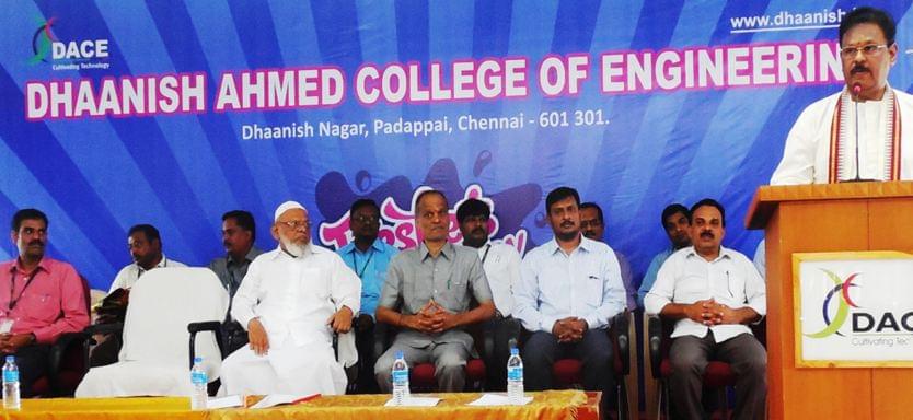 Dhaanish Ahmed College of Engineering Chennai College Events photo 2