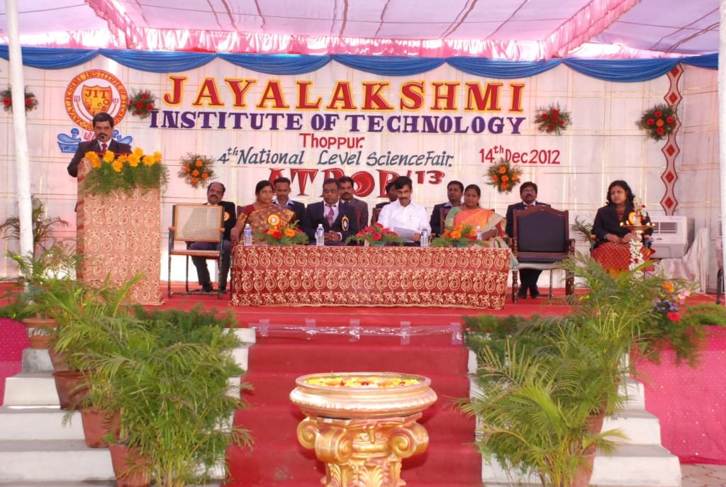 Jayalakshmi Institute of Technology Dharmapuri Science Fair 2013 photo 5