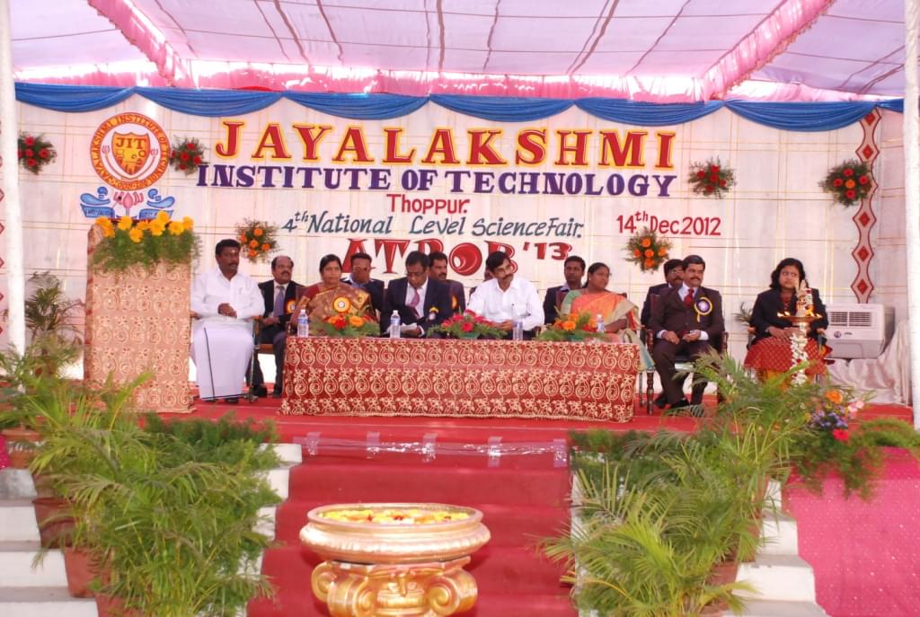 Jayalakshmi Institute of Technology Dharmapuri Science Fair 2013 photo 1