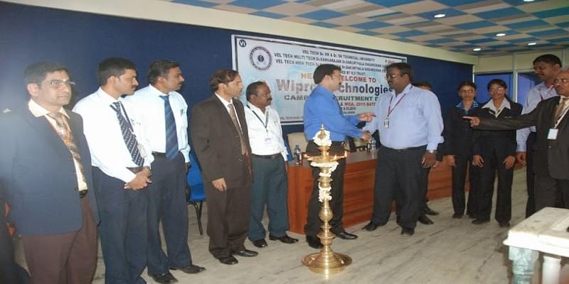 Vel Tech Multi Tech Dr. Rangarajan Dr. Sakunthala Engineering College Chennai Placement Ceremony photo 3