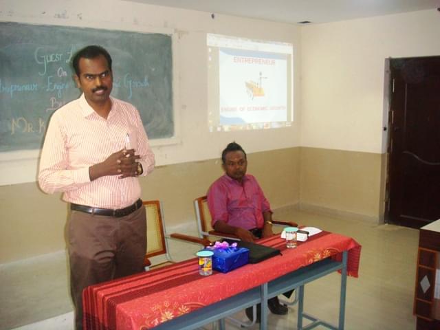 Michael Institute of Management (Business School) Madurai Guest Lecture photo 4