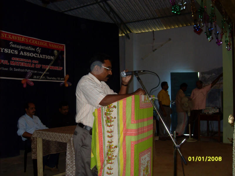 St Xavier's College Kothavara Vaikom Events photo 9