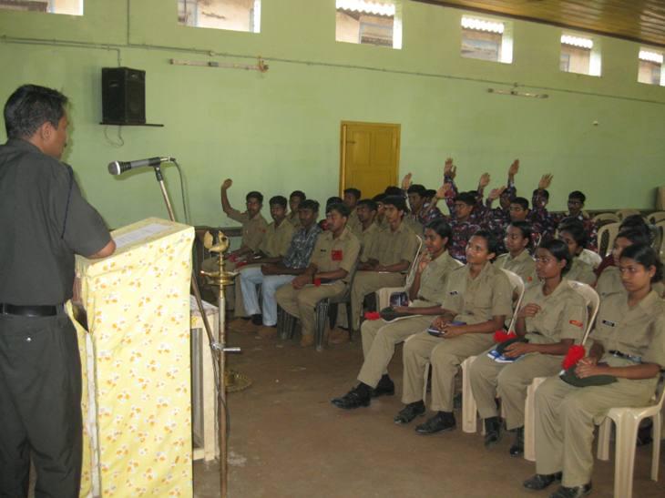 St Xavier's College Kothavara Vaikom NCC and Sports Day photo 2
