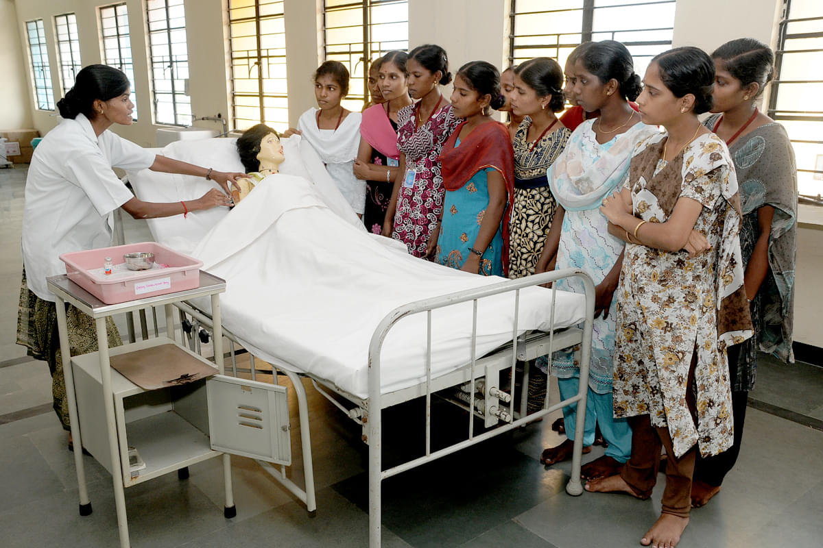 ES College of Nursing Villupuram Workshops photo 7