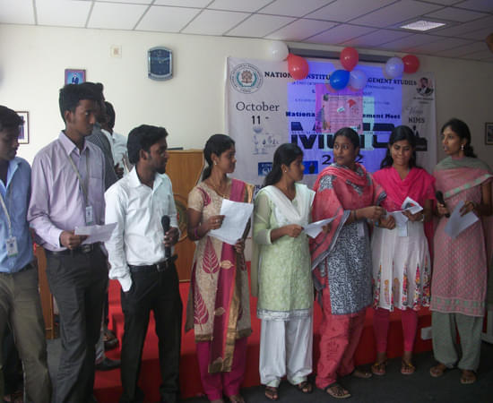 National Institute of Management Studies Karapakkam Chennai Extra Curriculars photo 6