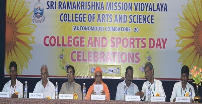 Sri Ramakrishna Mission Vidyalaya College of Arts and Science Coimbatore Events photo 1