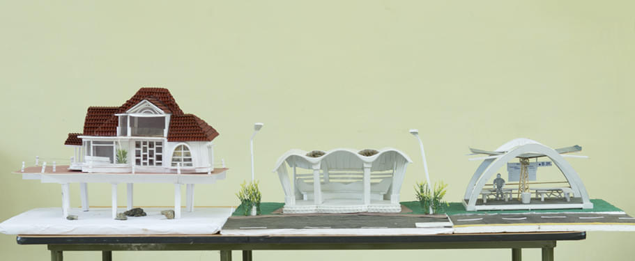 Mookambika Technical Campus School of Architecture Muvattupuzha Students Work photo 2