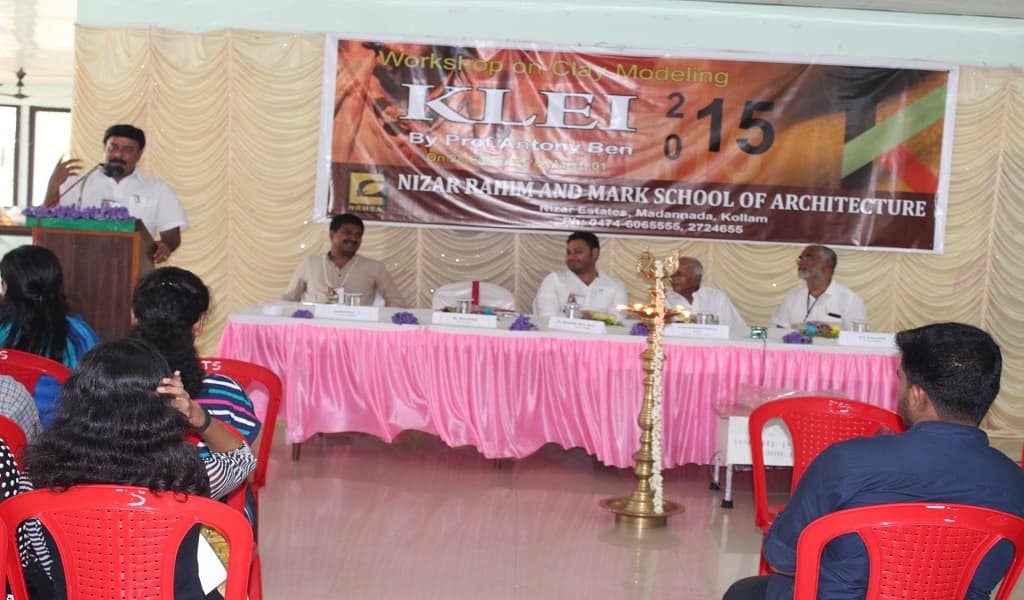 Nizar Rahim and Mark School of Architecture Kollam KLEI Workshop 2015 photo 1