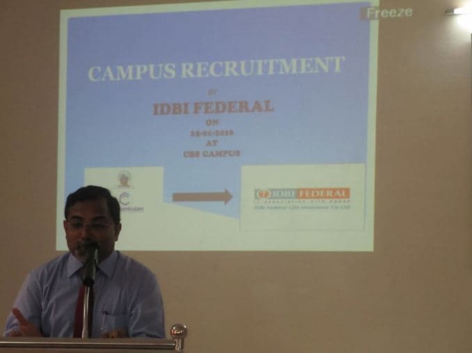 Chathamkulam Business School Palakkad CBS Campus Recruitment photo 2