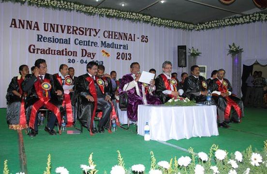 Anna University of Technology Madurai Graduation Day photo 4