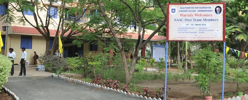 Kalvithanthai AKR Sourashtra Teachers College Sivaganga Building Infrastructure photo 2